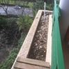 Retiro jardinera obra, embaldosado terraza son caliu Calviá