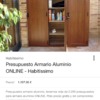 Construir armario empotrado exterior (aluminio - pvc)