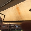 Cambio de tela desgarrada de toldo
