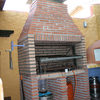Barbacoa de obra modelo argentino