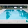Piscina prefabricada desbordante