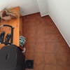 Nivelar suelo de terraza pequeña 3 m2 con cemento y solar