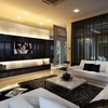 Frontal mural salon television