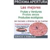 Instalar expositor de cristal para fruteria