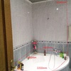 Mampara para bañera curva