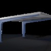 Marquesina metalica para parking, 2 coches