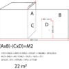 Construccion pared 22m2 y colocacion de 2 puertas