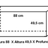 Puerta de chimenea a medida