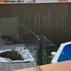 Colocar barandillas de cristal