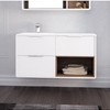 Mueble para debajo de encimera en el baño