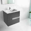 Mueble de baño a medida con espejo para empotrar