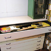 Mueble para almacenar guitarras