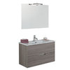 Instalacion mueble-lavabo, espejo y aplique luz