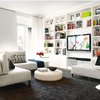 Mueble salon pladur en pared televisor