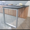 Barra de cocina de madera