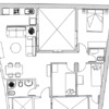 Suelo pisable vidrio 3x3m