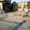 Hormigón impreso para patio vivienda rústica