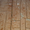 Reparar desconchones en hormigon impreso