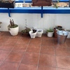 Pintar pared exterior en terraza