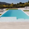 Hormigón pulido exterior piscina