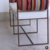 Banco de forja para habitación