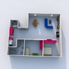Instalar fontanería y electricidad, tirar 4 tabiques, alisar paredes de la casa y cambiar suelo