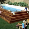 Construcción piscina de hormigón de 2,5 x 5