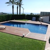Tarima para piscina
