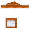 Plataforma exterior en madera de ipe teka o similar