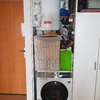 Suministrar y colocar dos puertas de cocina, hacer recrecido