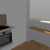 Cocina nueva entera