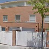 Puerta / cancela batiente aluminio para entrada casa adosada