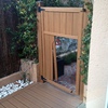 Cambio puerta jardin pvc