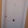 Puerta exterior alumino blanca