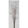 Puerta corredera de cristal opaco doble hoja con dibujo de árbol en mutxamel- alicante