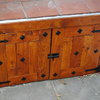 Puertas de alumunio imitacion a madera