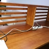 Organización de cableado en puesto de trabajo