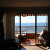 Cerramiento terraza con cortinas de cristal (obra nueva)