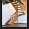 Escalera lineal recta de