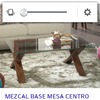 Mesa centro madera de teka marca banak para mi salon
