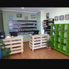 Mostrador de palets para comercio