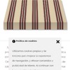 Toldo de aproximadamente 2.10m ancho
