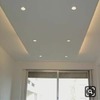 Falso techo con 6 puntos de luz