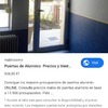 Instalar Carpintería Aluminio (Obra Nueva)