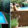 Construir piscina elevada en el patio