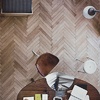Lamparquet en espiga o punta hungría