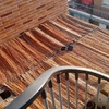 Pergola de aluminio y cristal en terraza de piso