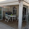 Cerramiento con cortina de cristal