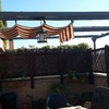 Valla pequeña en terraza