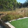 Base hormigón/cemento suelo para colocar césped artificial